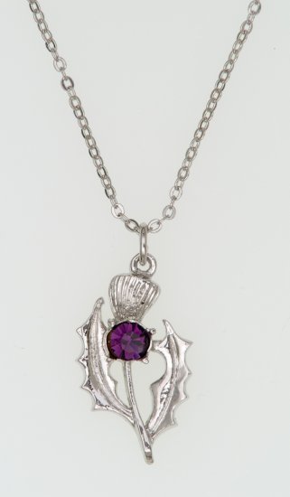 Scottish Thistle Pendant APSJ-121A